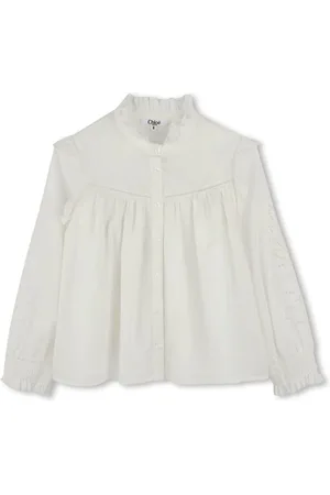 Chloé Ruffle-collar blouse