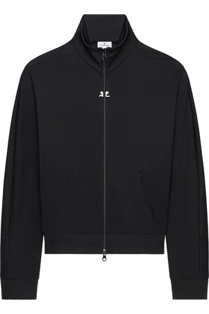 Courrèges Logo-embroidered track jacket
