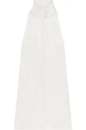 Courrèges Attached-scarf mini dress
