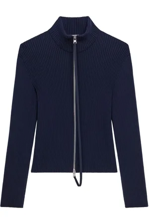 Courrèges Knitted zip cardigan