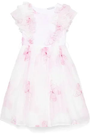 MONNALISA Butterfly-print dress