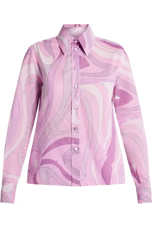 Puccini Marmo-print shirt