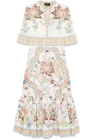 Etro Floral-print maxi dress
