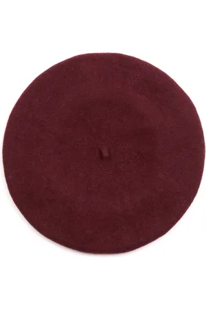 Maison Margiela Four stitch-logo virgin wool beret