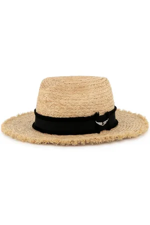 Zadig & Voltaire Logo-plaque sun hat