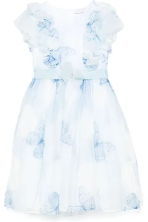 MONNALISA Butterfly-print dress