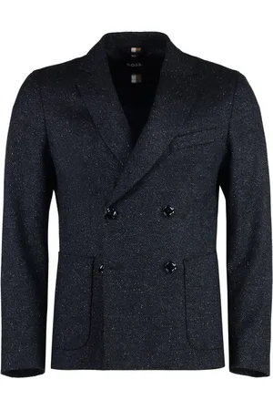 HUGO BOSS Metallic-threaded blazer