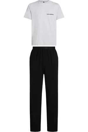 Karl Lagerfeld Logo-embellished pyjama set