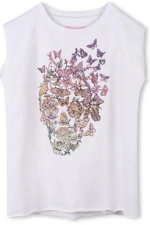 Zadig & Voltaire Butterfly-print tank top