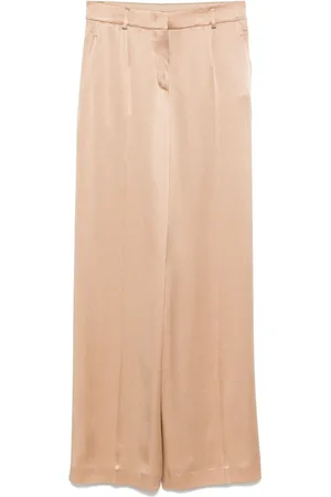 Alberta Ferretti Satin trousers