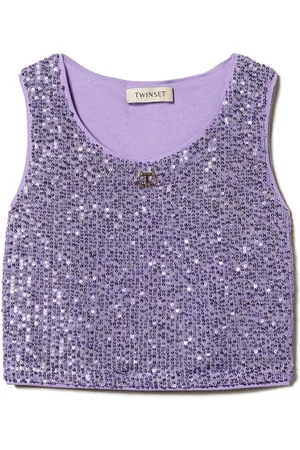 Twin-Set Sequinned vest