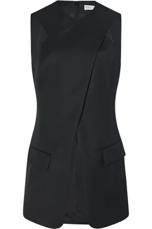 ROSETTA GETTY Tailored cross-front top