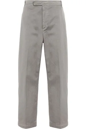 Thom Browne RWB stripe cotton chinos