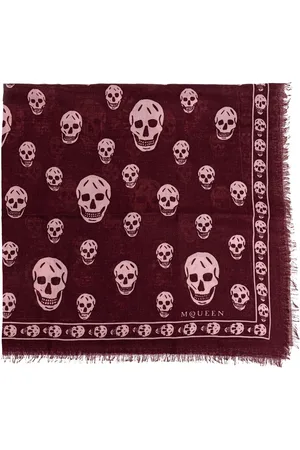 Alexander McQueen Classic Skull scarf