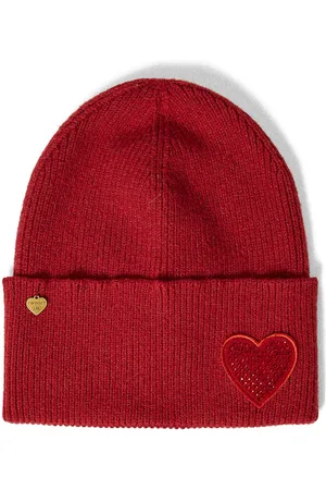Twin-Set Heart-patch beanie
