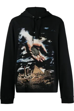 Paco rabanne X Kimura Tsunehisa graphic-print hoodie