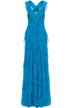 Alberta Ferretti Ruffled gown