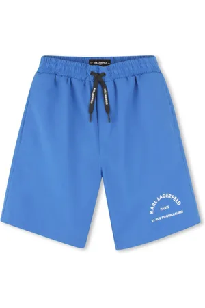 Karl Lagerfeld Logo-print swim shorts