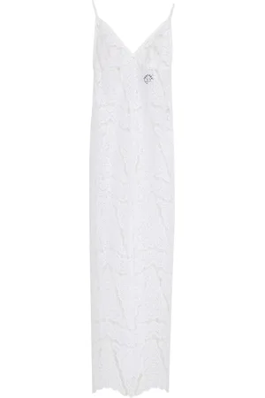 AMIR SLAMA Lace midi dress