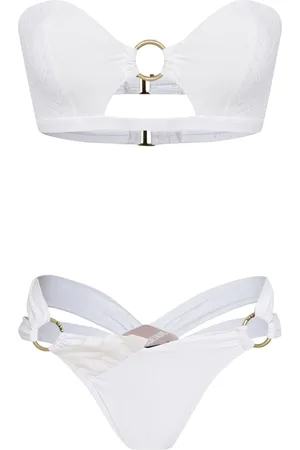 AMIR SLAMA Ring-detail bikini set