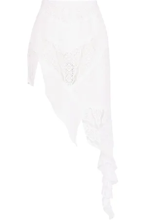 AMIR SLAMA X Jade Jade asymmetric skirt