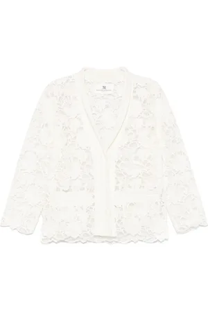 ERMANNO SCERVINO Corded-lace jacket