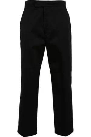 Thom Browne Mid-rise tapered chinos