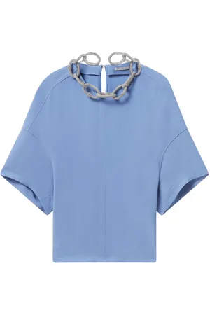 Stella McCartney Chain-detail short-sleeve top
