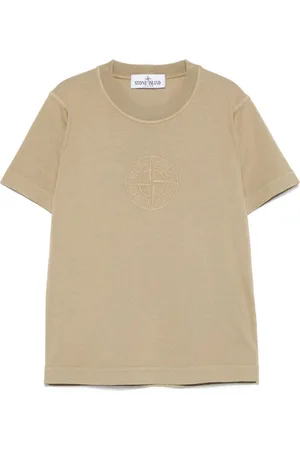 Stone Island Logo-embroidered T-shirt