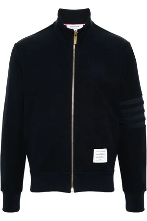 Thom Browne 4-Bar zip-up jacket