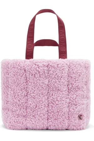 Perfect Moment Faux-shearling tote bag