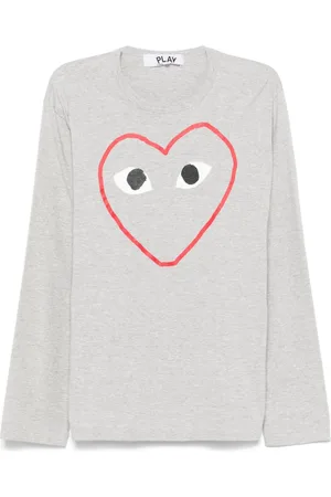 Comme des Garçons Outline heart-print T-shirt