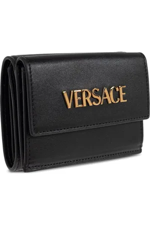 VERSACE Logo-lettering wallet