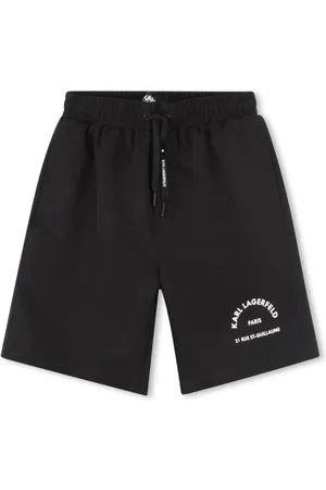 Karl Lagerfeld Logo-print swim shorts