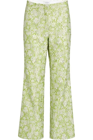 Giambattista Valli Tender Spring Cloque trousers