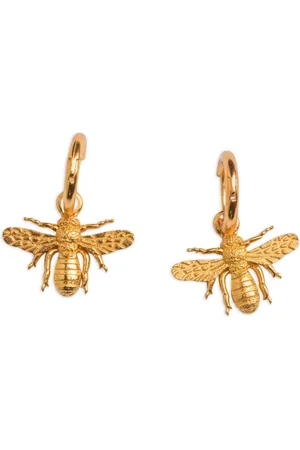 Natia X Lako Bee hoop earrings