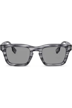 Burberry Striped square-frame sunglasses
