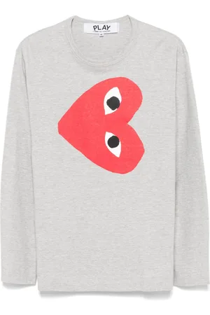 Comme des Garçons Side heart-print T-shirt