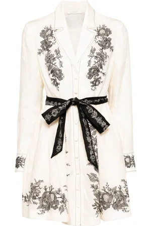 ZIMMERMANN Shirt mini dress