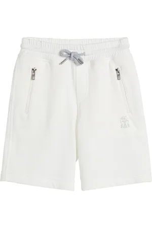 Brunello Cucinelli Logo-print bermuda shorts