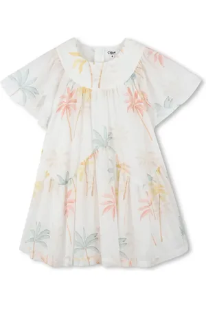 Chloé Palm tree-print dress