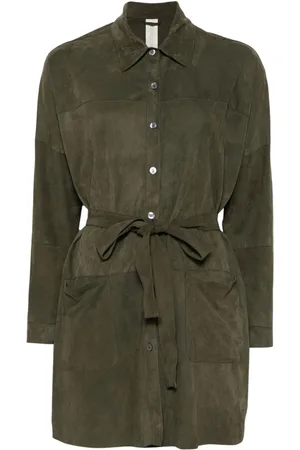 GIORGIO BRATO Suede shirt