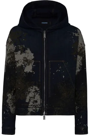 Dsquared2 Denim hooded jacket