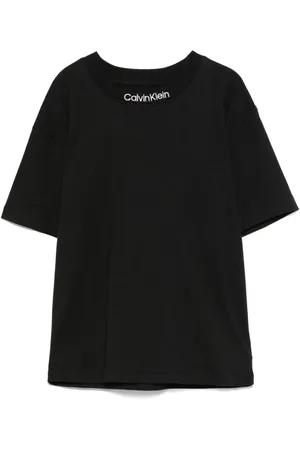 Calvin Klein Logo-embroidered T-shirt