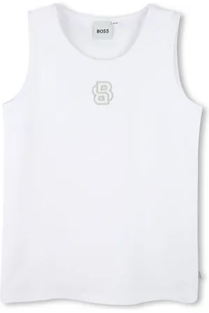 HUGO BOSS Logo-embroidered tank top