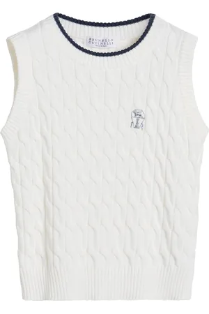 Brunello Cucinelli Chunky knit vest