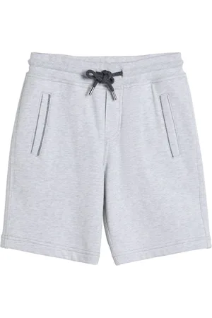 Brunello Cucinelli Drawstring-waistband bermuda shorts tapered trousers