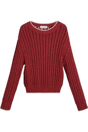 Brunello Cucinelli Open-knit sweater