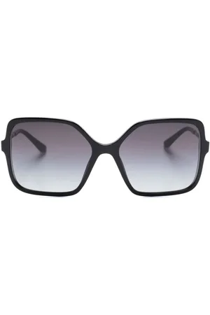 Bvlgari Oversized-frame logo-arm sunglasses