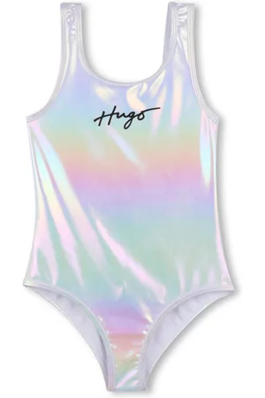 HUGO BOSS Logo-print swimsuit